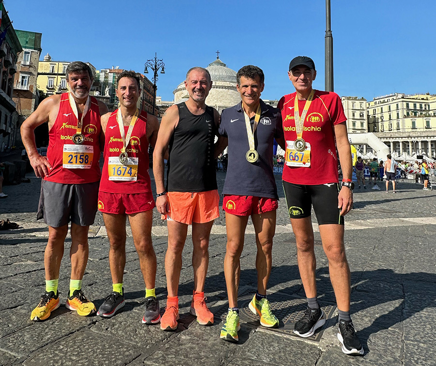 I FORTI E VELOCI PRESENTI NELLA MEZZA MARATONA DELLA 3^ NEAPOLIS MARATHON